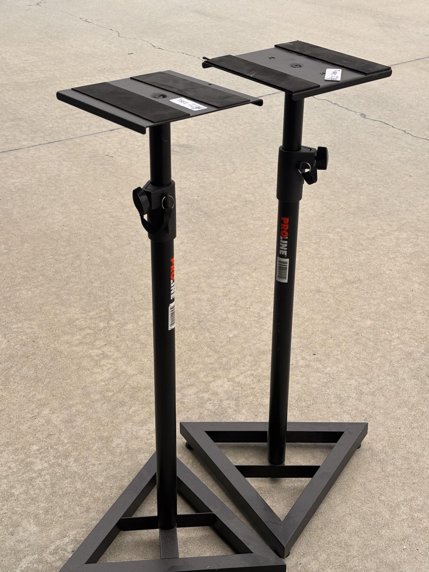 Proline PL600P Adjustable Studio Monitor Stands Pair - Image 2 of 4