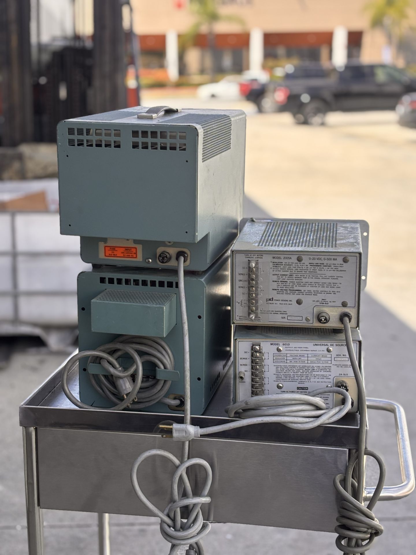 Lot of 4 Power Designs Power Supplies including Power Designs TP340 Triple Output Power Supply, Powe - Image 6 of 11