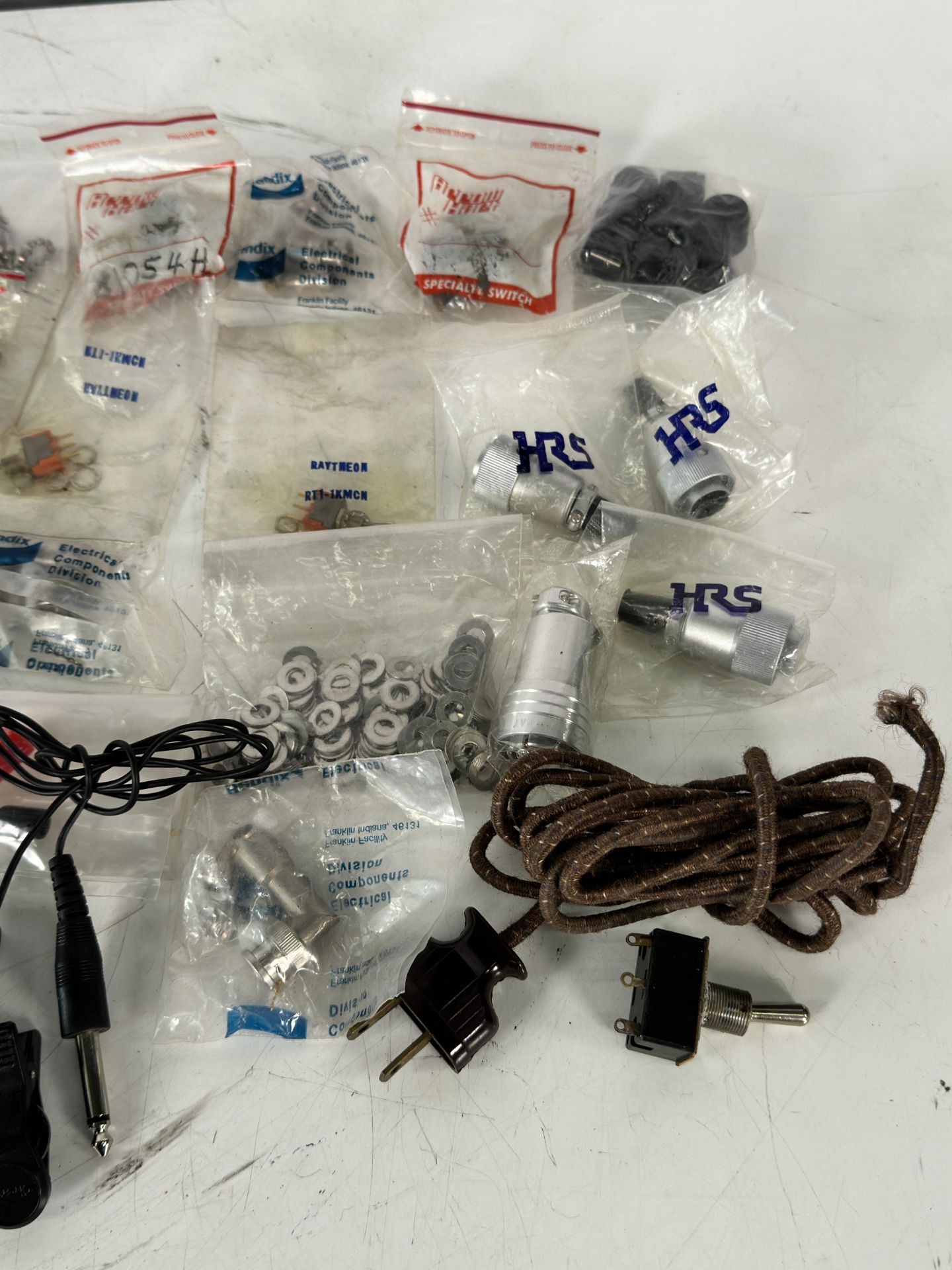 NOS Industrial & VTR Repair Lot - Clarostat Optical Encoders, JVC Jack Assy, Bendix, Switches - Image 4 of 4