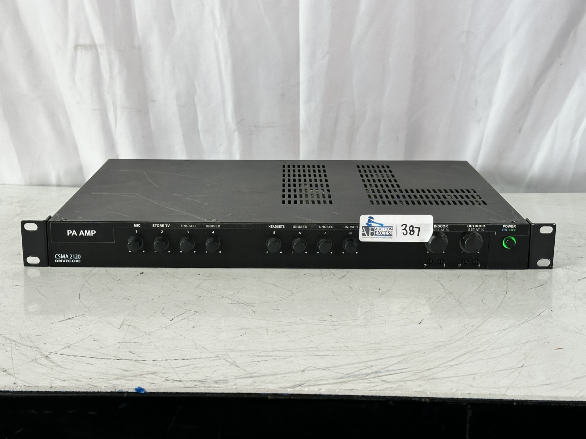JBL CSMA 2120 Drivecore Commercial / Industrial Mixer Amplifier