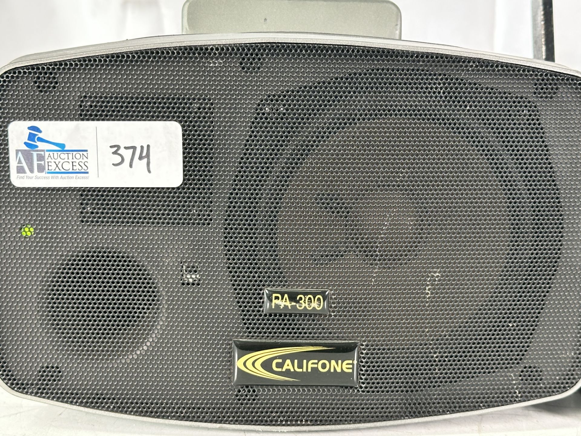 Lot of 2 Powered Portable Speakers, Anchor AN-1000x Monitor + Califone PA-300 Presentation PA Speake - Image 2 of 6