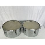 Lot of 2 Remo World Percussion Timbales Drums
