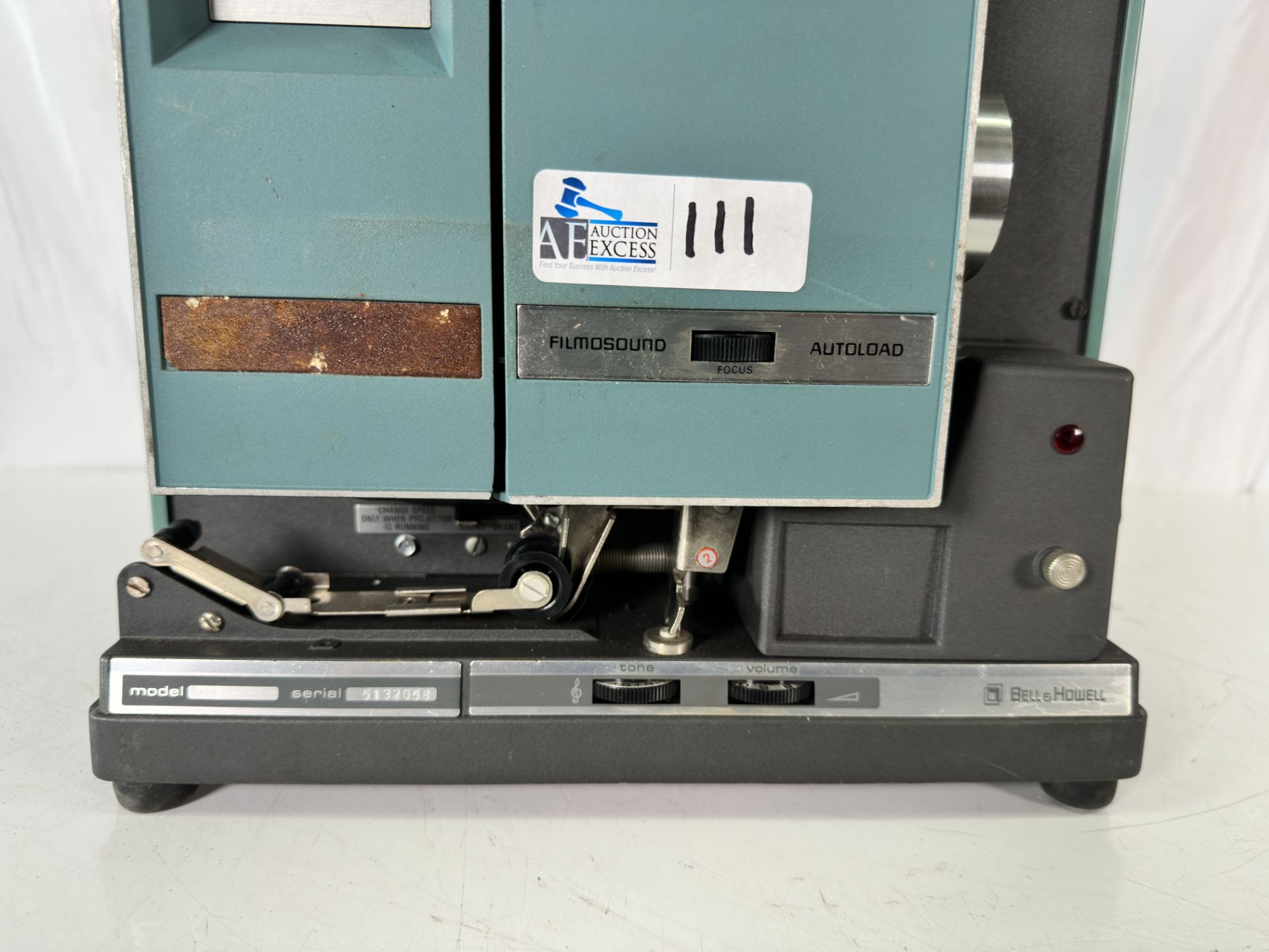 Vintage Bell & Howell 1590 Filmosound 16MM Movie Projector - Image 3 of 10