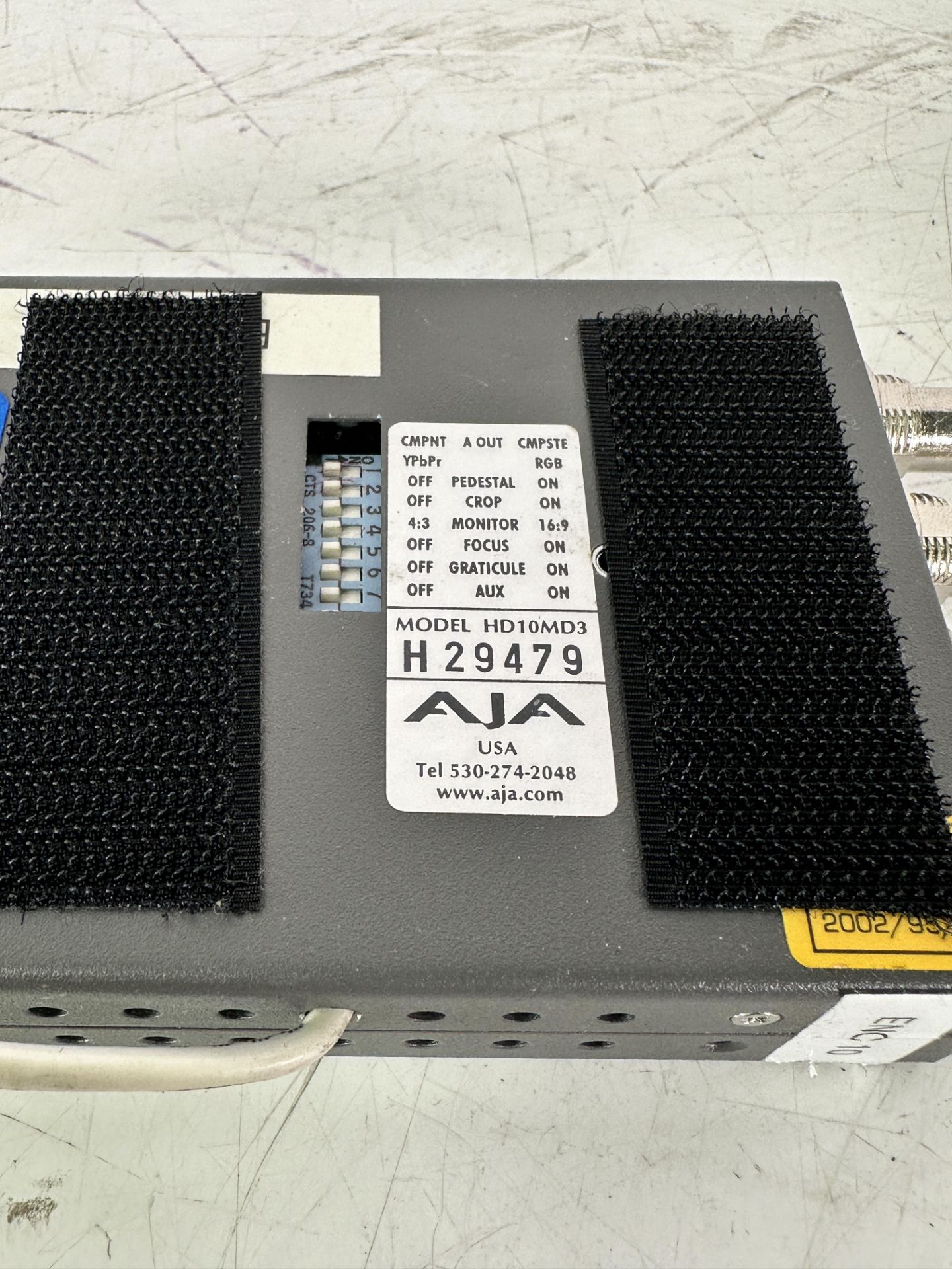 Lot of 6 AJA Converters: (3) AJA HD10MD3 HDSDI to Standard Definition Down Converter + (3) AJA HD10A - Image 8 of 9