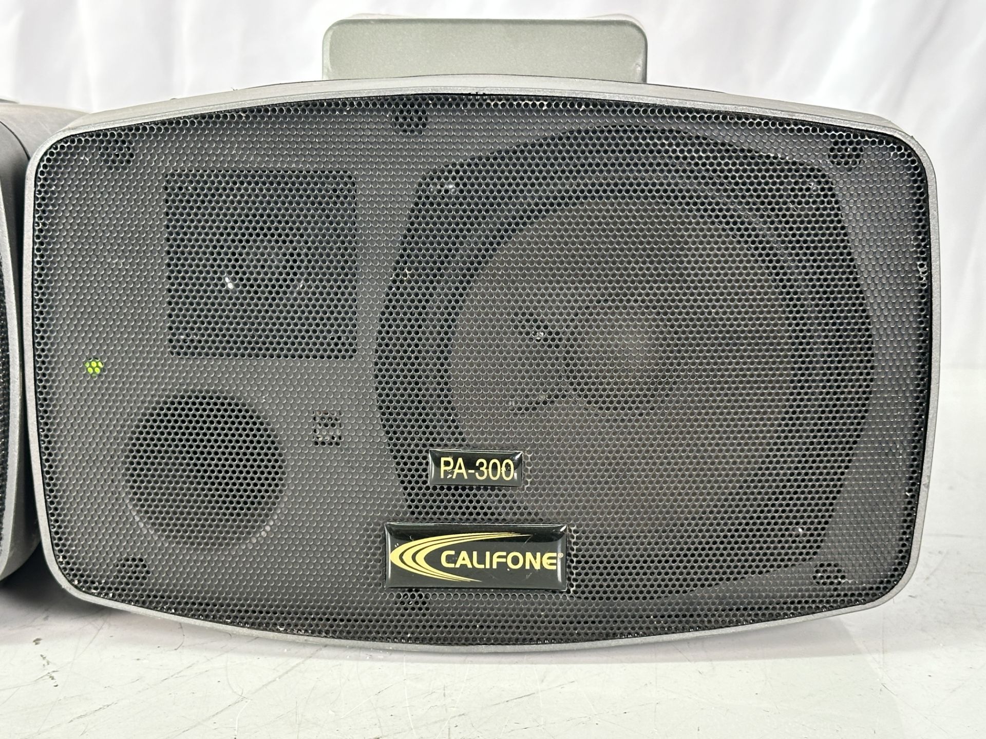 Lot of 3 Califone PA-300 Presentation Pro 90 Watt Stereo PA Speakers - Image 4 of 8