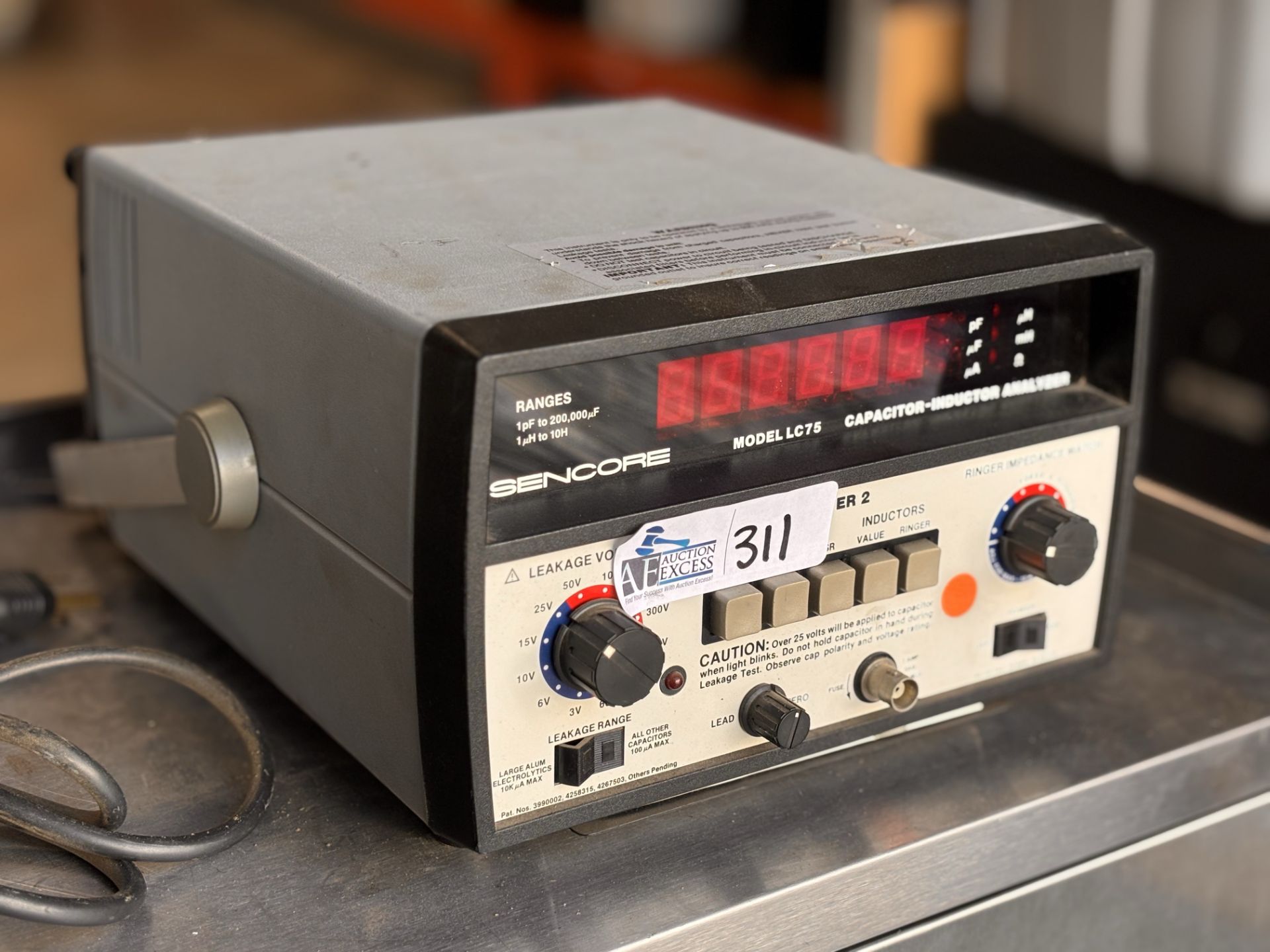 Sencore LC75 Tester Capacitor-Inductor Analyzer Z Meter - Image 2 of 7