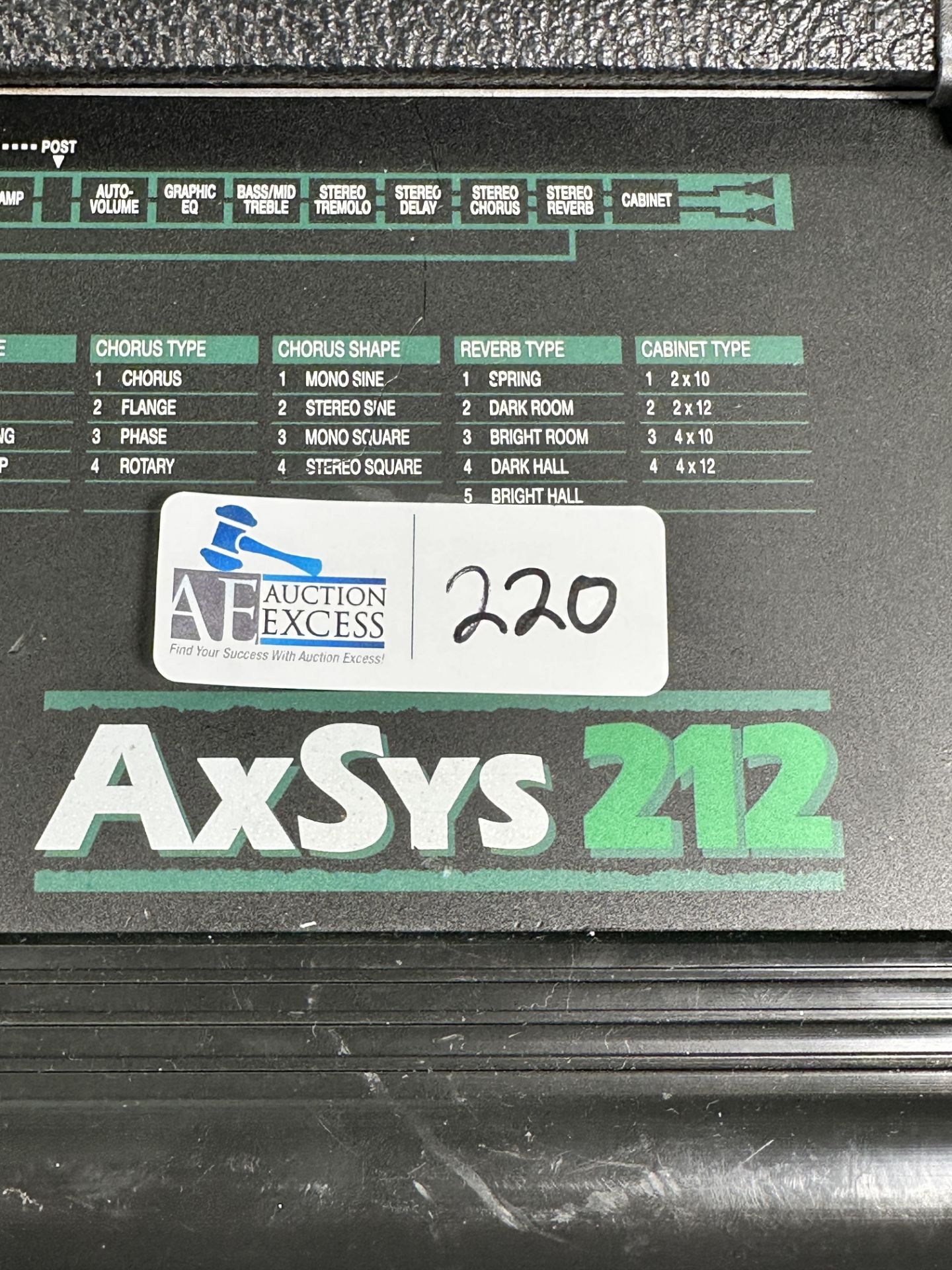 Line 6 AxSys 212 Stereo Digital Modeling Guitar Amplifier - Image 3 of 10