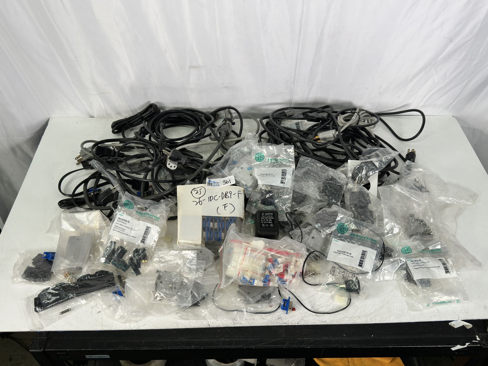Box of Misc Parts New Old Stock Including (50+) Kings Electronics 2025-58-9 BNC Male Crimp Cable Con - Image 5 of 7