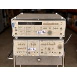 Lot of (2) Anritsu Test Units: Anritsu MS349D Video Signal Analyzer + Anritsu MG311B1 Video Signal G