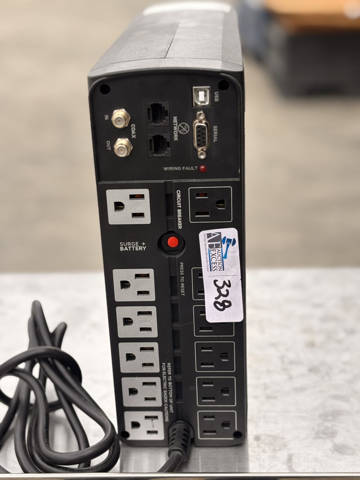 Cyberpower UPS BRG1500AVRLCD 1500V/900 Watt - Image 4 of 6