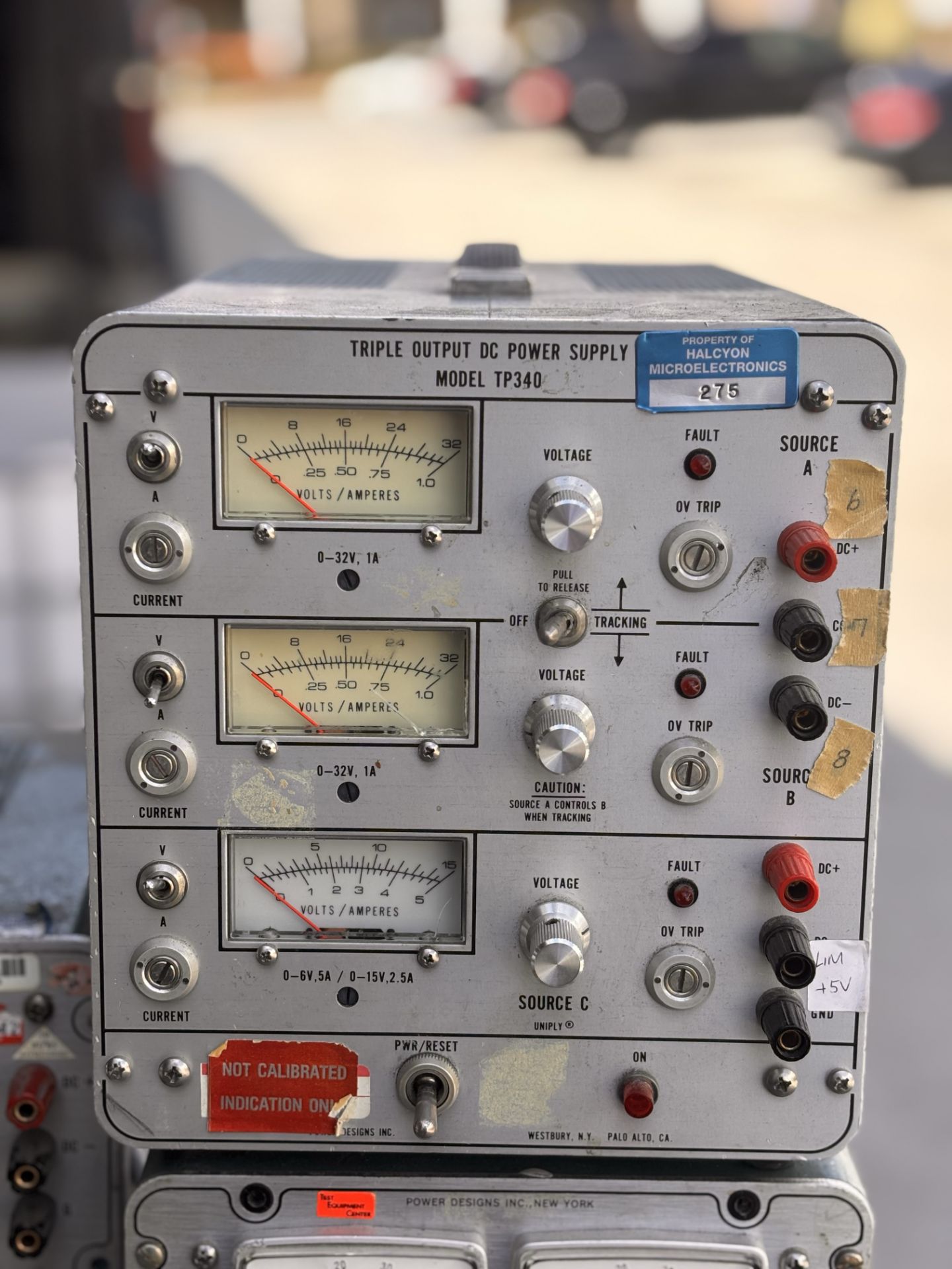 Lot of 4 Power Designs Power Supplies including Power Designs TP340 Triple Output Power Supply, Powe - Image 3 of 11