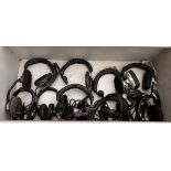 Lot of Headphones including Beyer Dynamic DT 109, Shure SRH240A, Sony MDR-7506