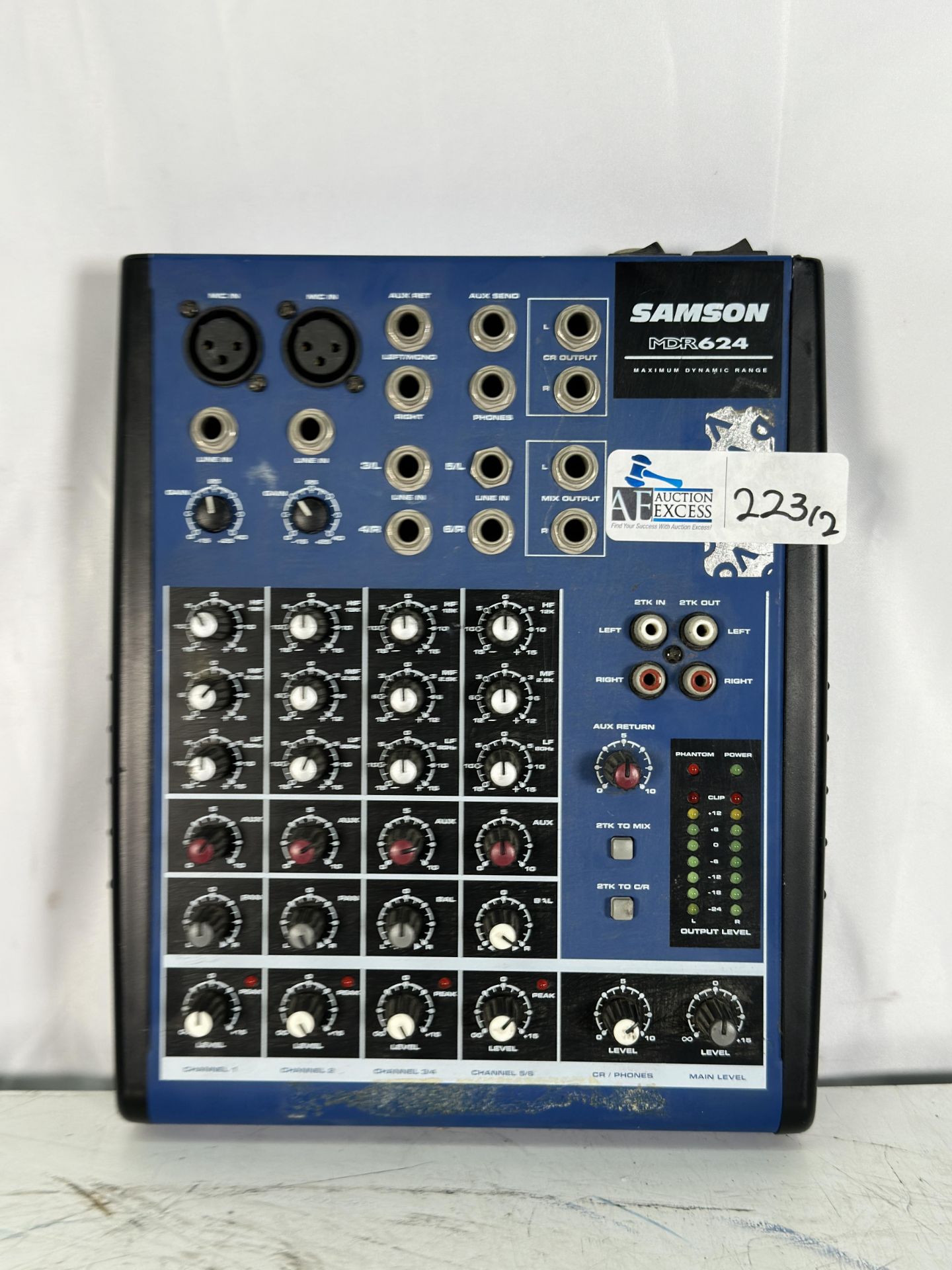 Lot of 2 Pro Audio Boss JamStation J5-5 + Samson MDR 624 Mixer - Image 2 of 5
