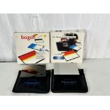 Lot of 2 Bogen 5.65x5.65 Filters Including Bogen Blender HD ND.9, HD ND.4 Filter NOS