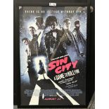 Sin City: A Dame To Kill For (2014) Original Theatrical Poster Framed