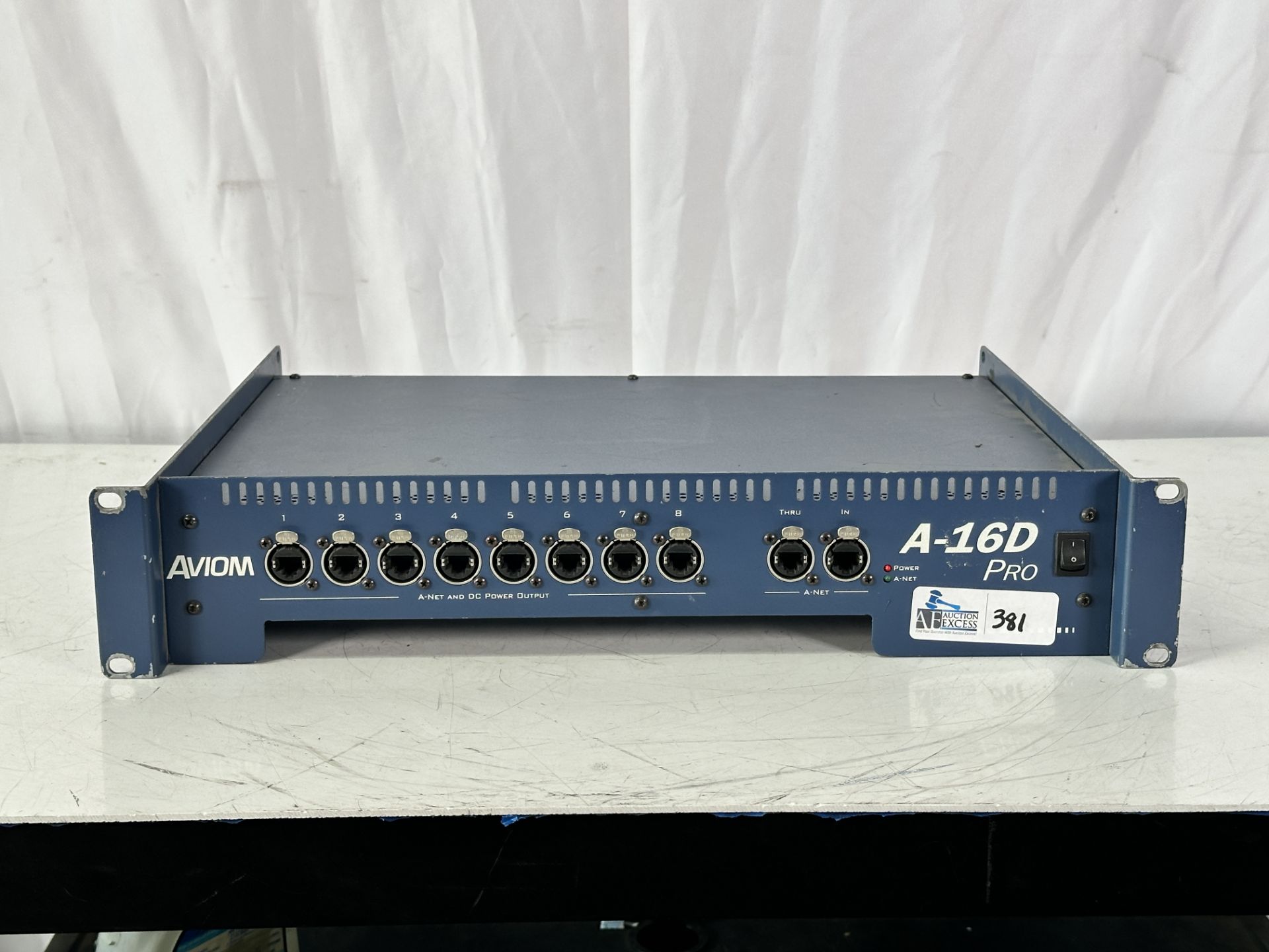 Aviom A-16D Pro A-Net Distributor