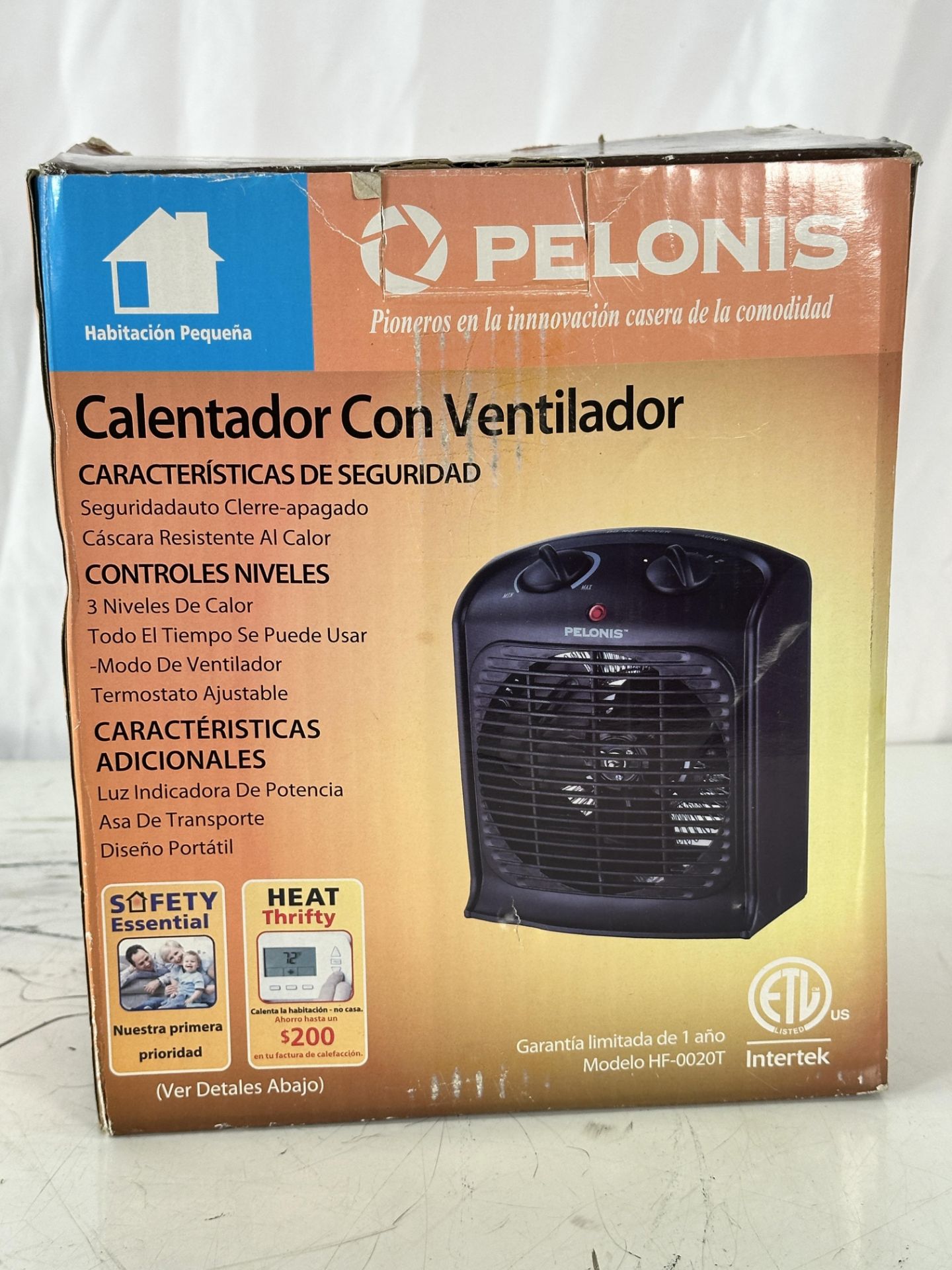 Lot of 2 Room Heaters Honeywell and Pelonis - Image 2 of 2