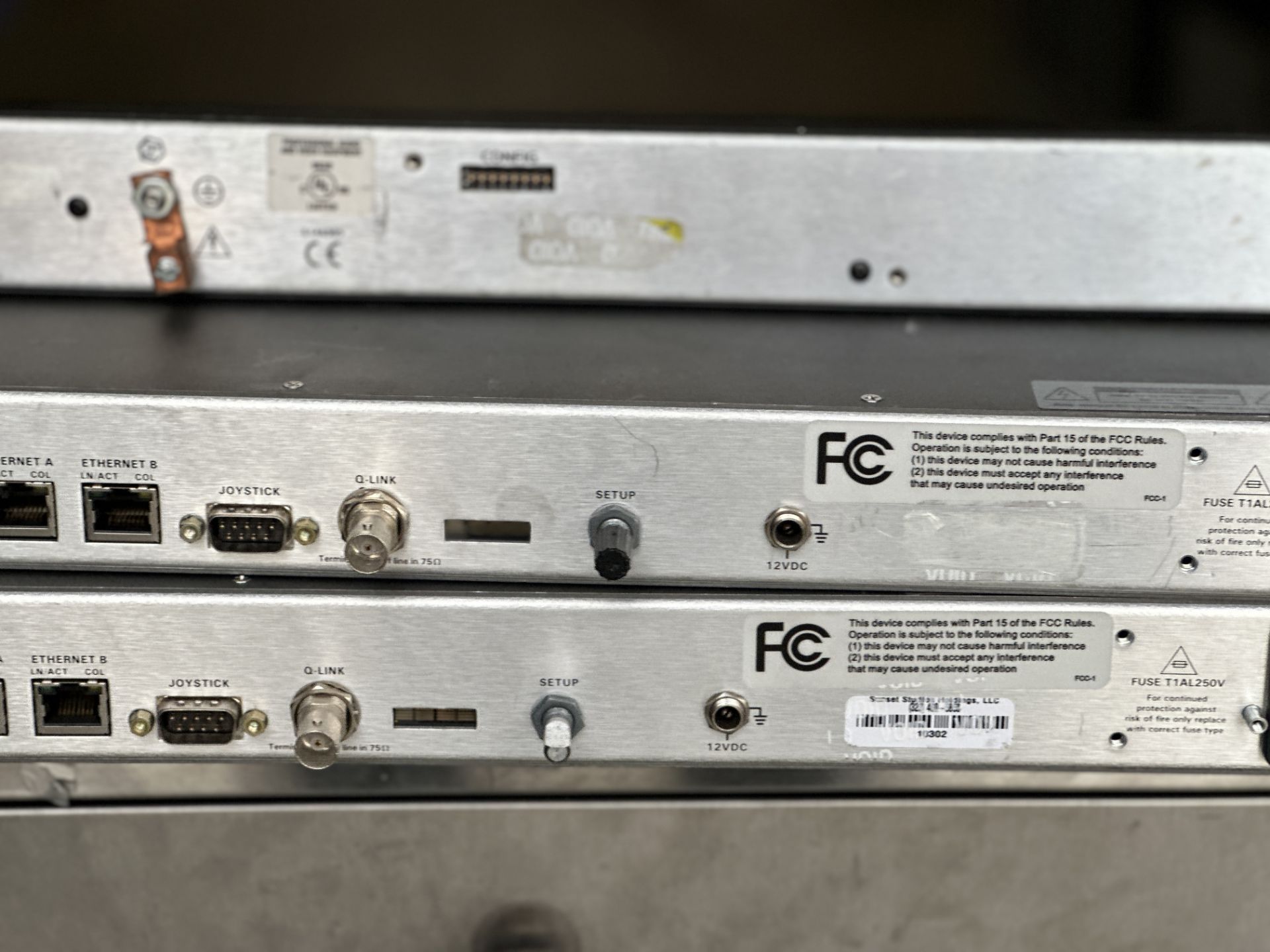 Lot of 2 Evertz CP-3201E Control Panels + Miranda CP1616 Control Panel - Image 4 of 7
