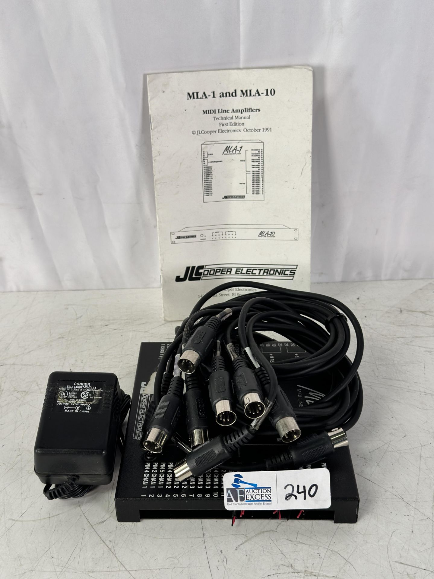 JL Cooper MLA-10 Midi Line Amplifier