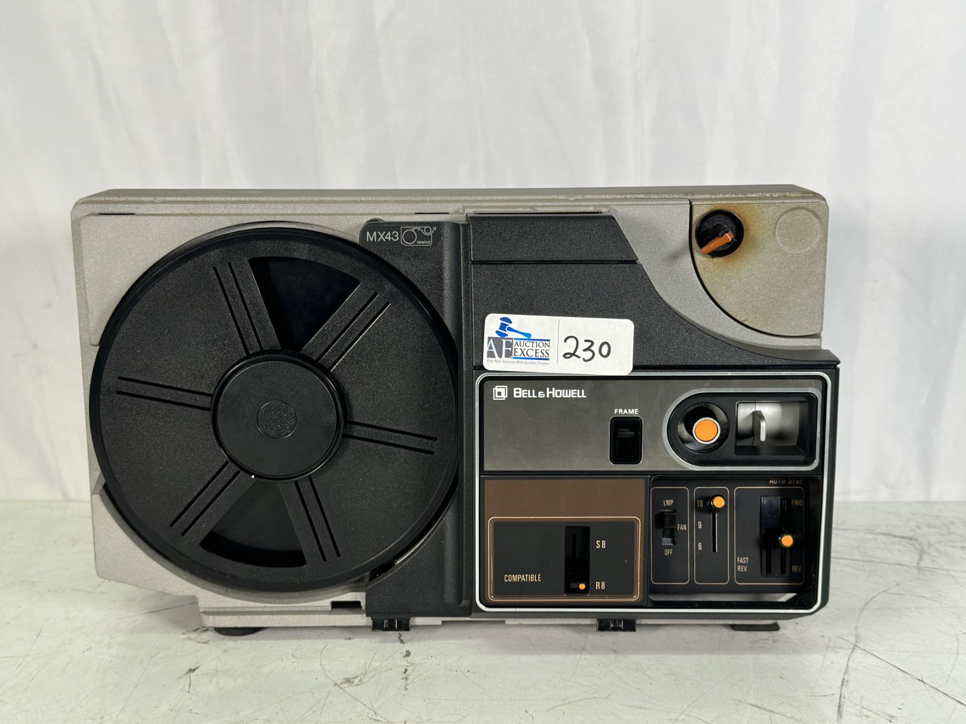 Bell & Howell MX43 Lumina II Dual 8mm Super Motion Picture Projector