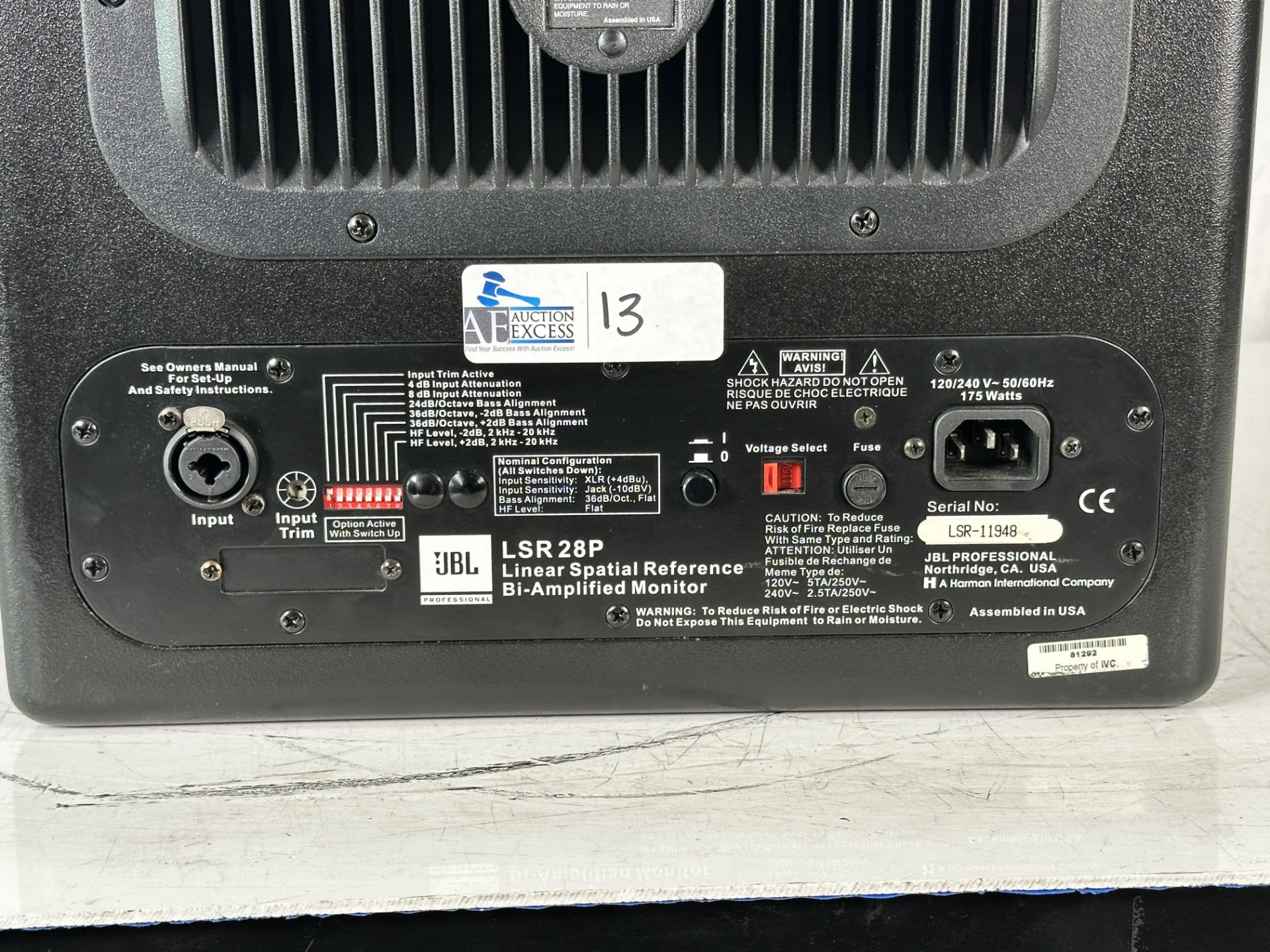 JBL LSR28P Linear Spatial Reference Studio Monitor - Image 5 of 6