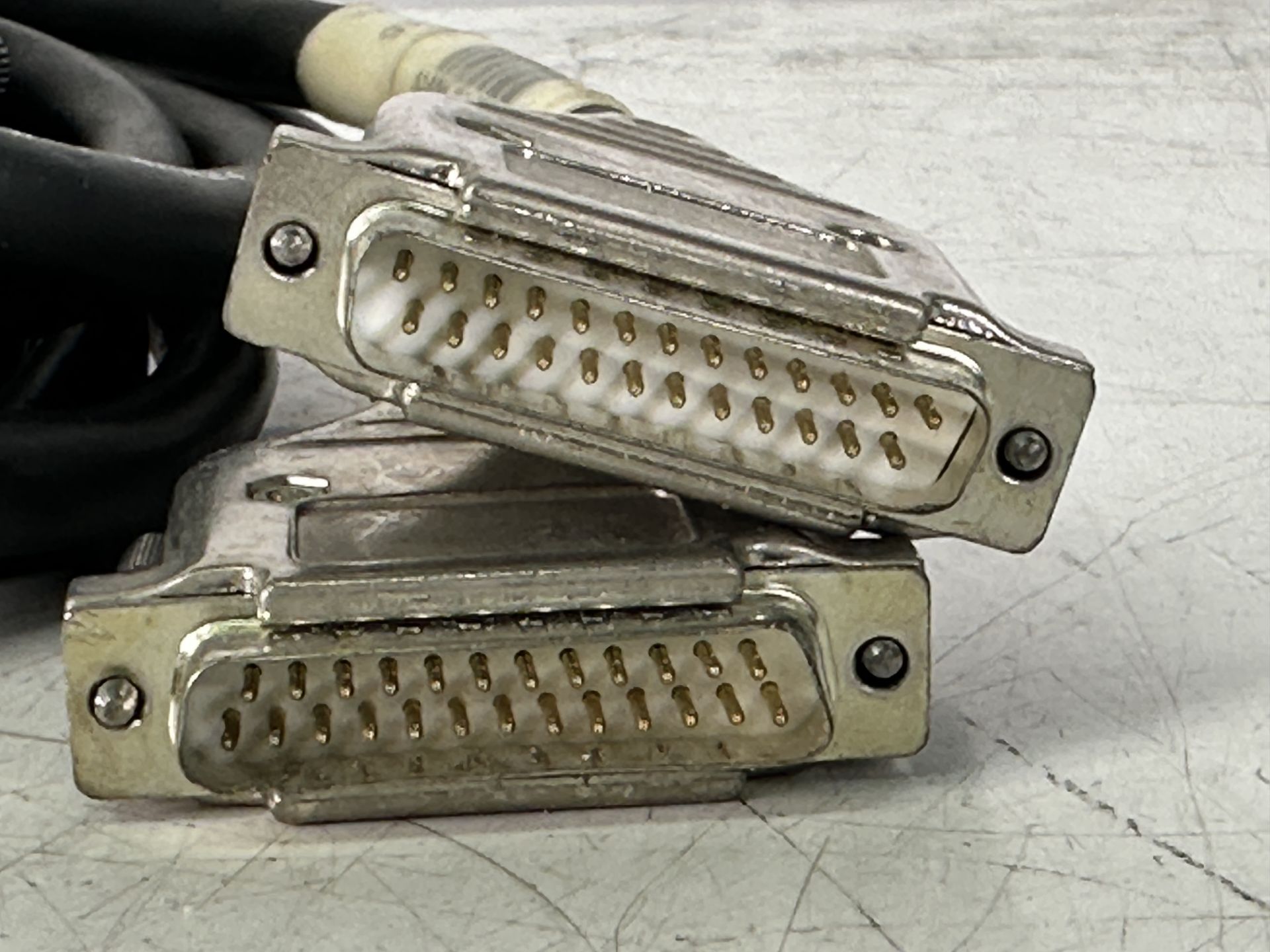 Lot of 2 Mogami 3161 6' DB25 Male XLR Male 4 Ch Digital AES Snake Cable - Image 3 of 3