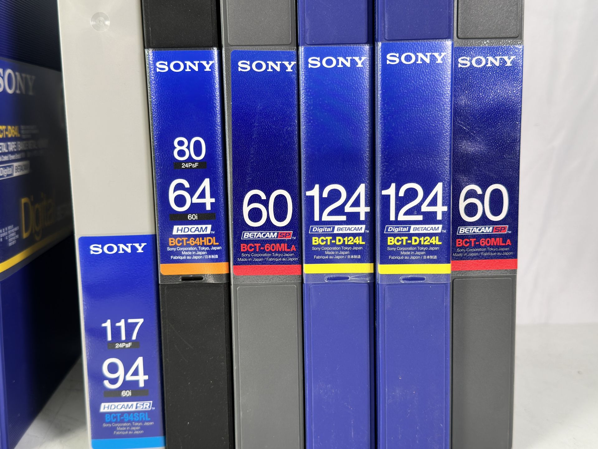 Lot of Approx 30 Sony Professional Broadcast Tapes New - HDCAM SR, HDCAM, Digital Betacam, Betacam S - Image 4 of 5