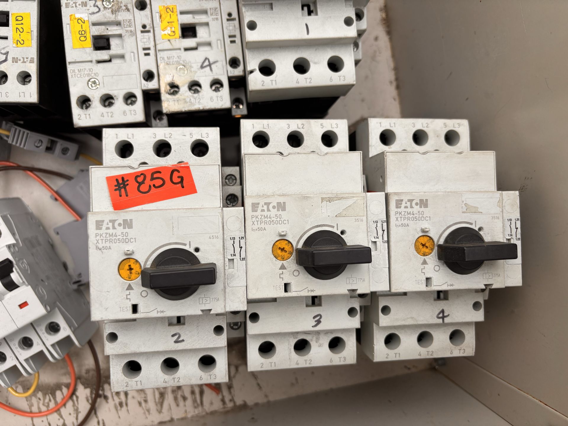 Lot of Electrical Equipment: Tripp Lite NGI-U08 Ethernet, Eaton PKZM4-50, Allen-Bradley 700-CF310D, - Image 8 of 11