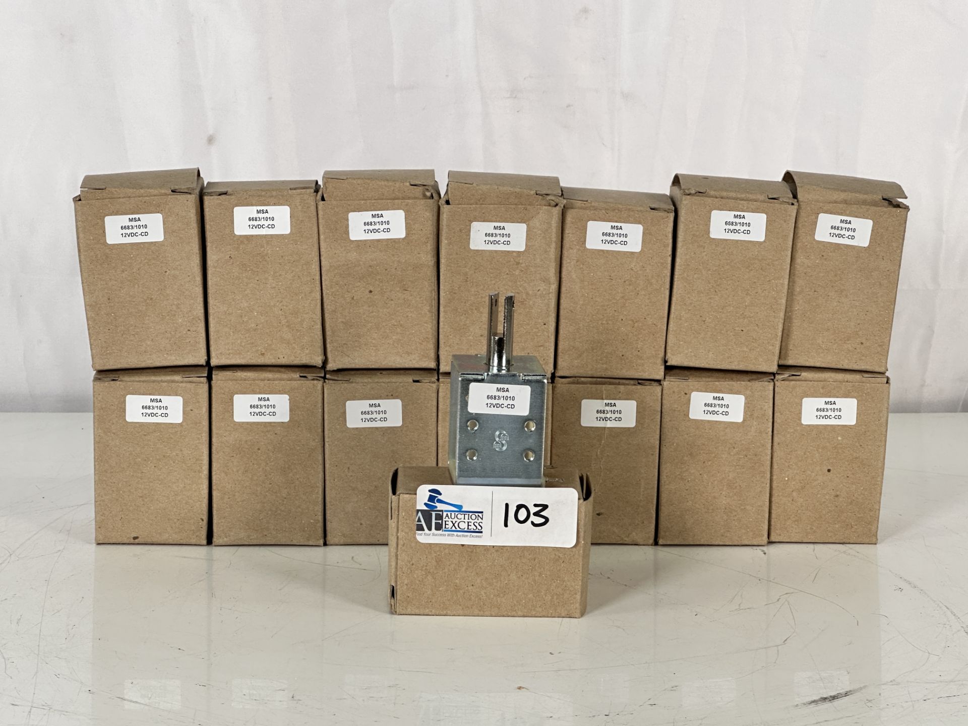 Lot of 12+ MSA 6683 Solenoid Valves New in Box