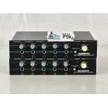 Lot of 2 Samson G5 Headphone Amplifiers