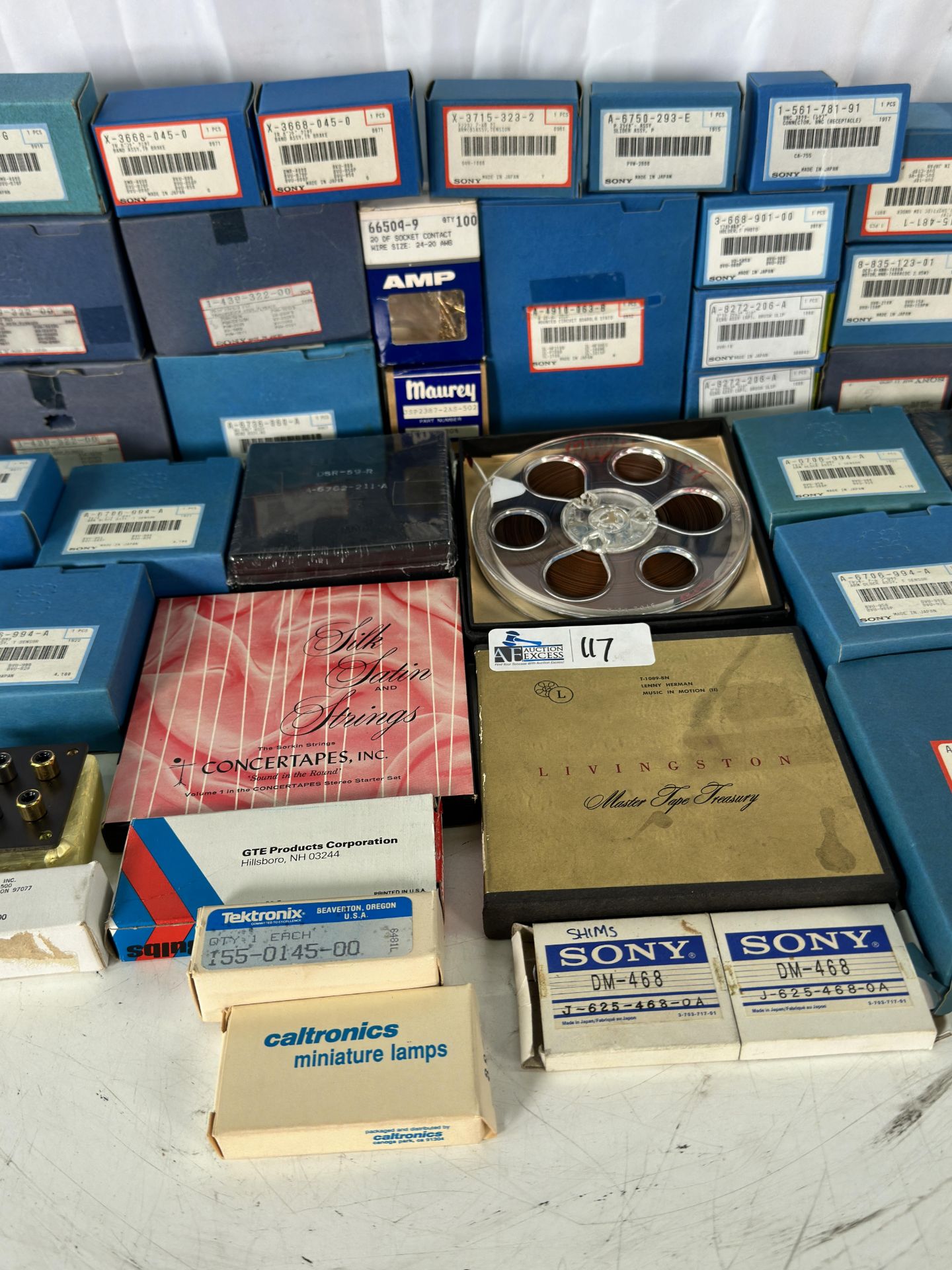 Large NOS Sony Broadcast Repair Lot: A-8272-206-A Slip Rings, Heads, Motors, Flybacks (See Descripti - Image 3 of 6