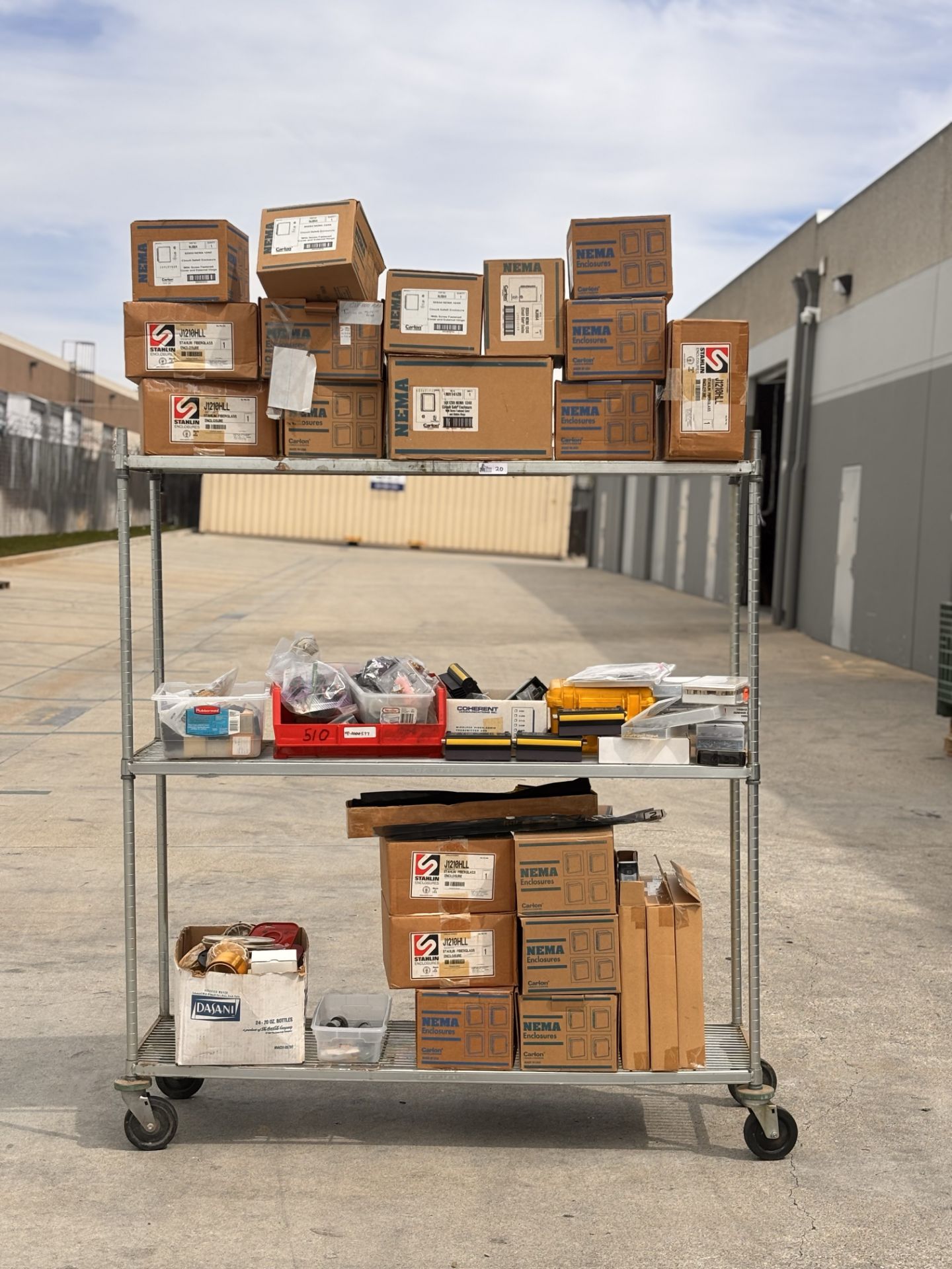 Large lot of Semiconductor, Industrial and Electrical Parts many NOS