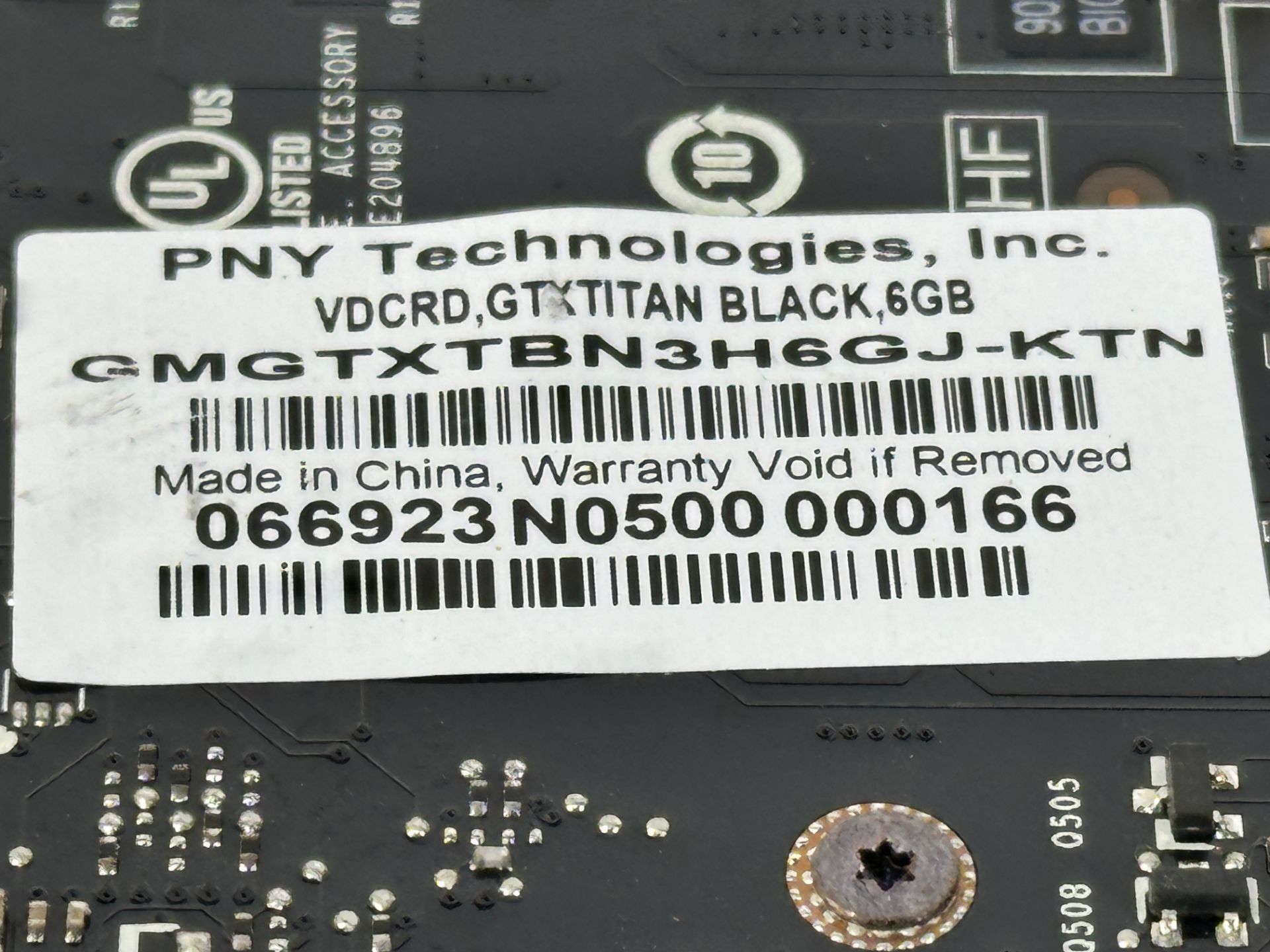Nvidia Geforce GTX Titan 6GB Graphics Card - Image 4 of 5