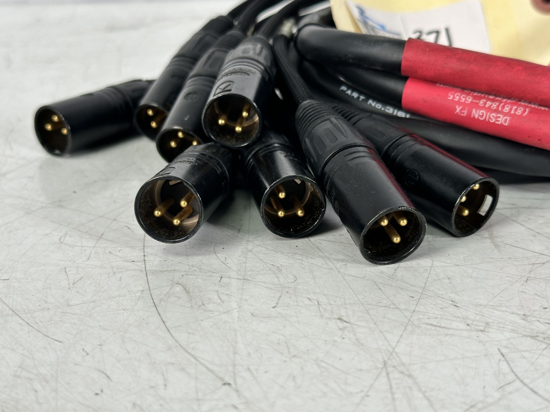 (2) Mogami 3161 6' DB25 Male XLR Male 8 Channel AES/EBU Cable - Image 2 of 3