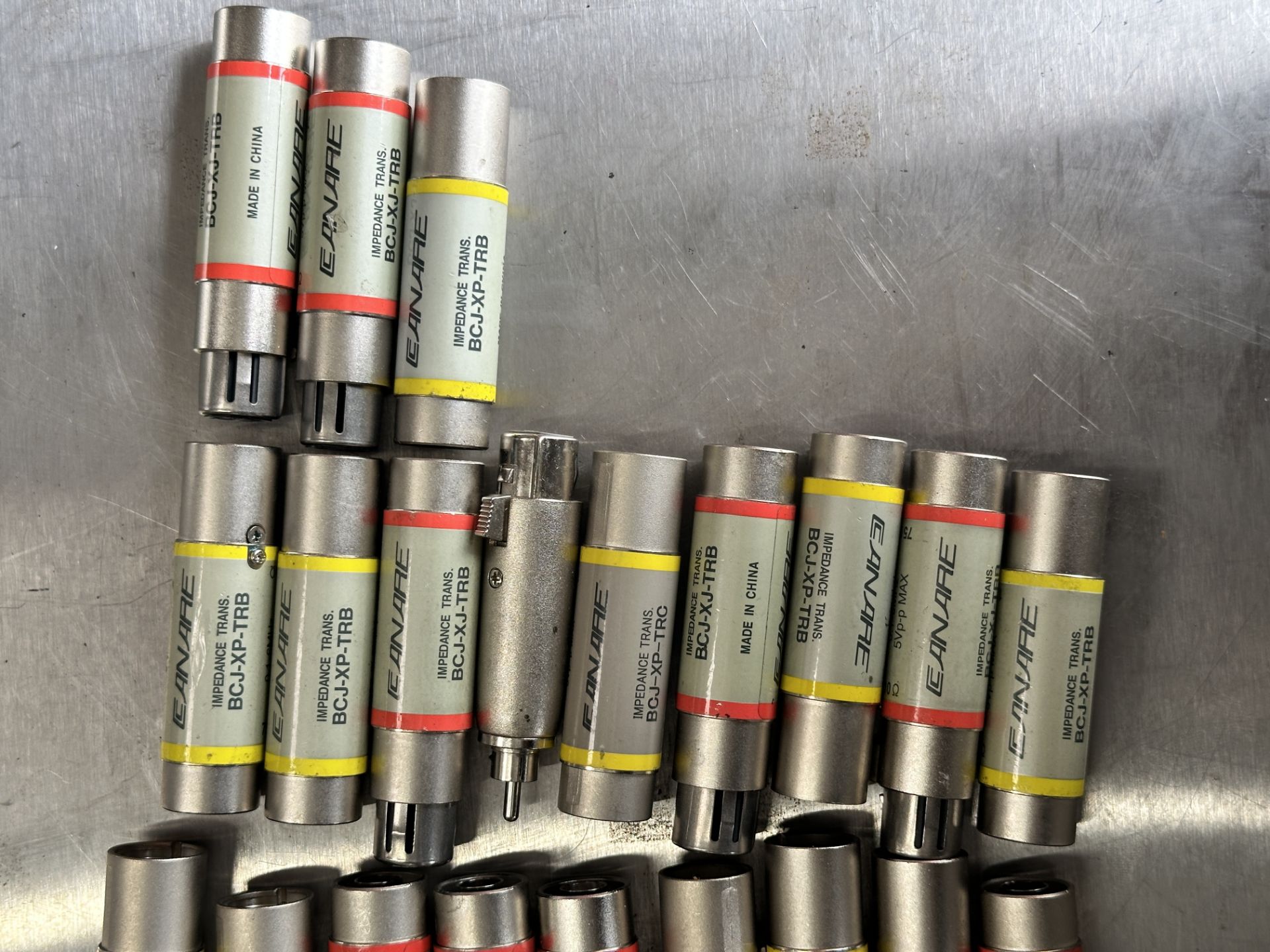 Lot of 20x Canare BCJ-XP-TRB AES-EBU Digital Audio Adapter BNC to XLR-3 Impedence Matches - Image 3 of 3