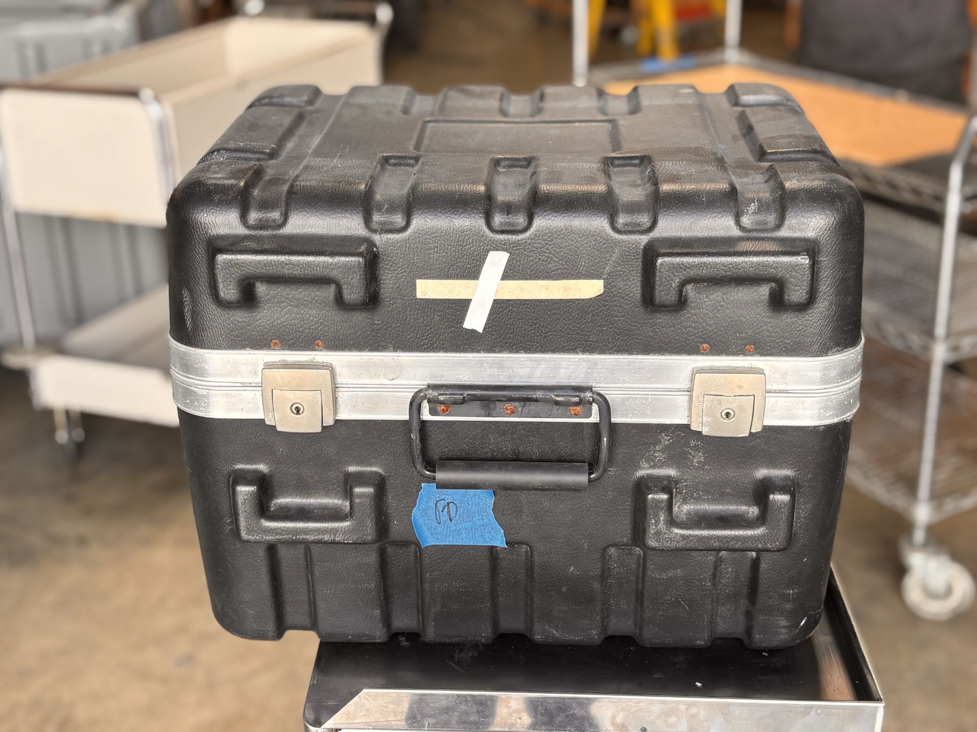 Shure Hard Case w/ Foam Internal Dimensions Approx 17x13x8 - Image 2 of 5