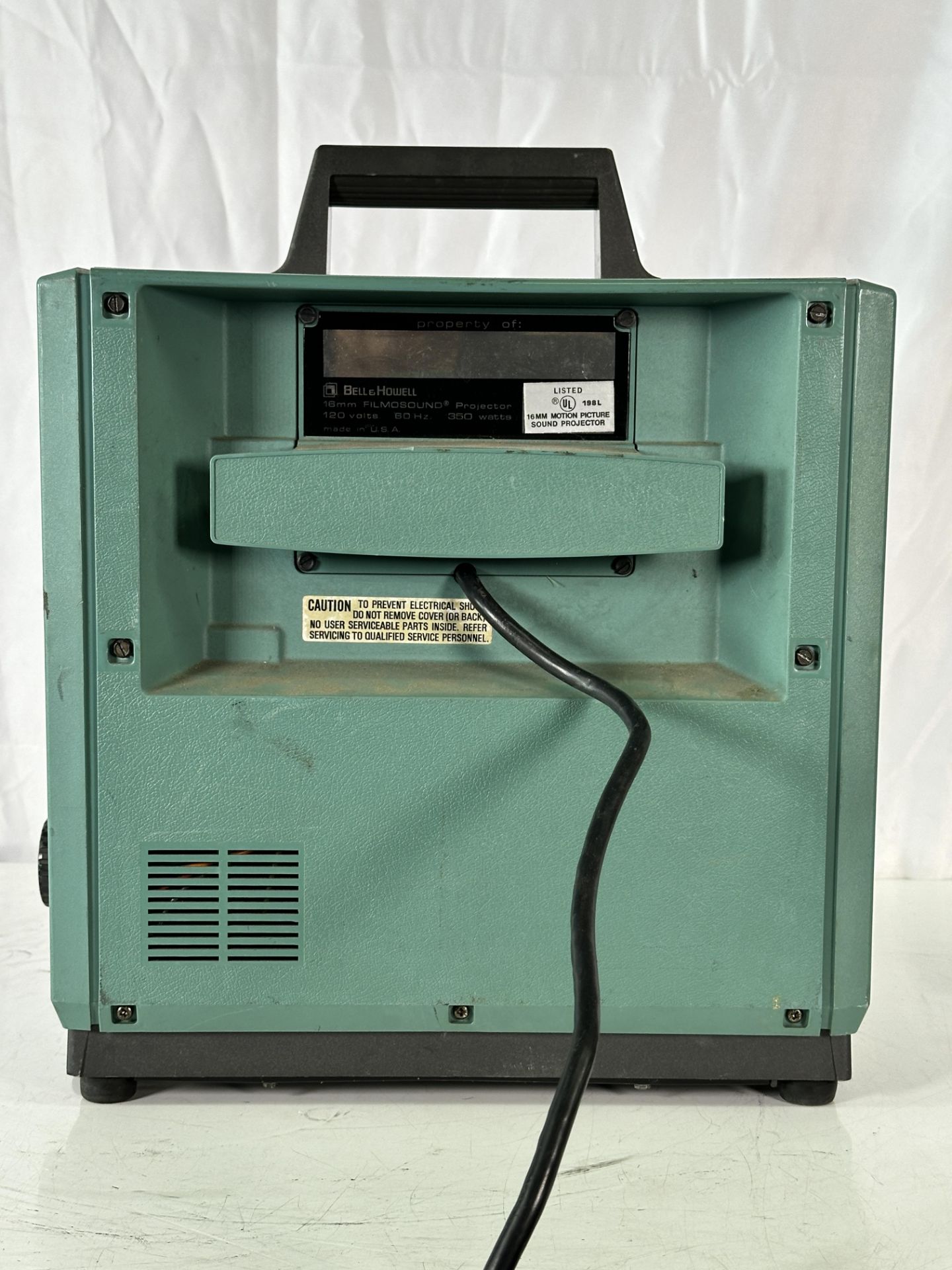Vintage Bell & Howell 1590 Filmosound 16MM Movie Projector - Image 10 of 10