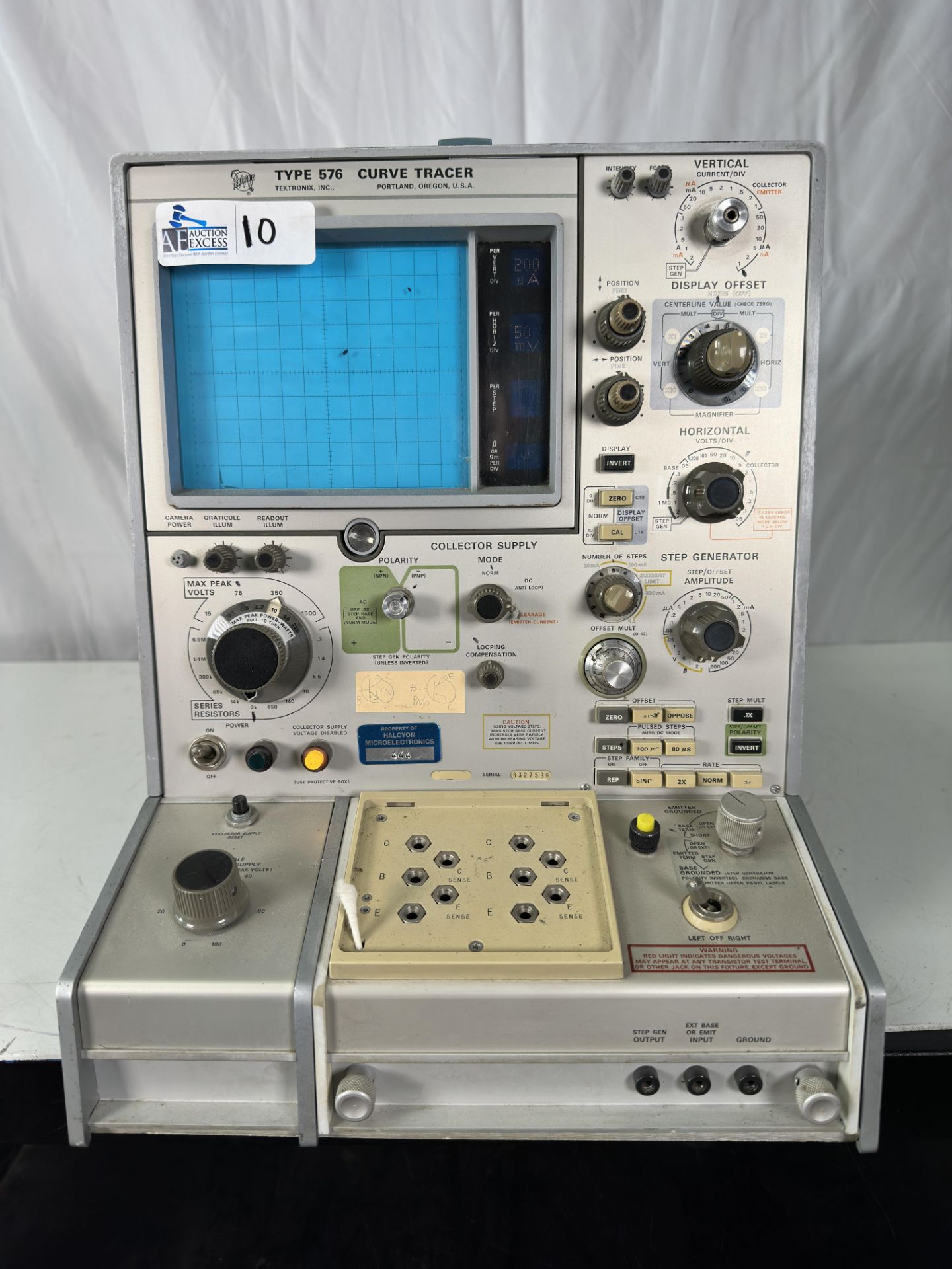 Tektronix Type 576 Curve Tracer High Power Measurement System - Image 6 of 7