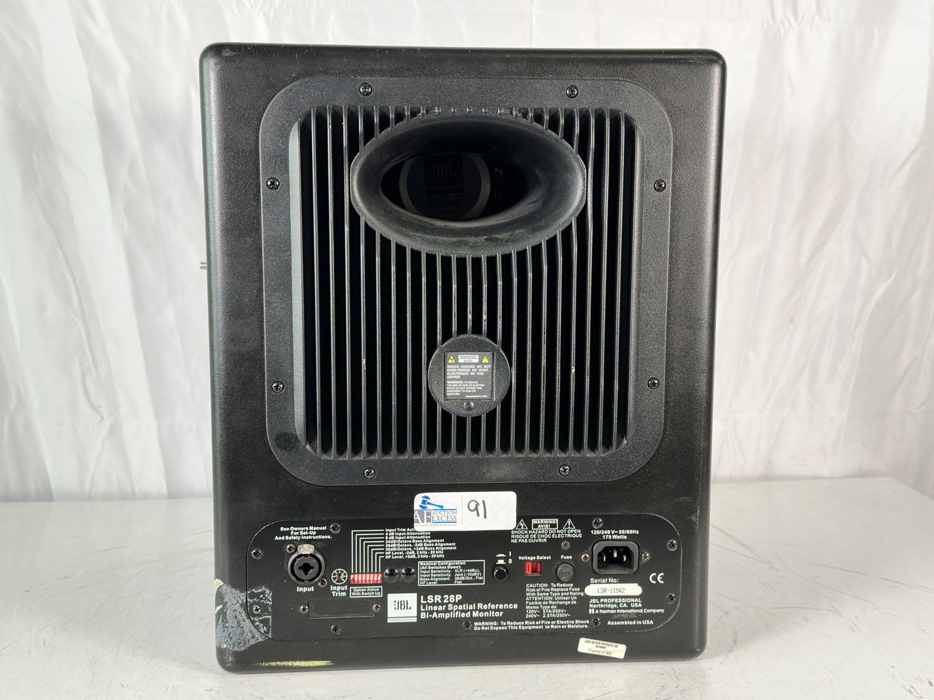 JBL LSR28P Linear Spatial Reference Studio Monitor - Image 6 of 7