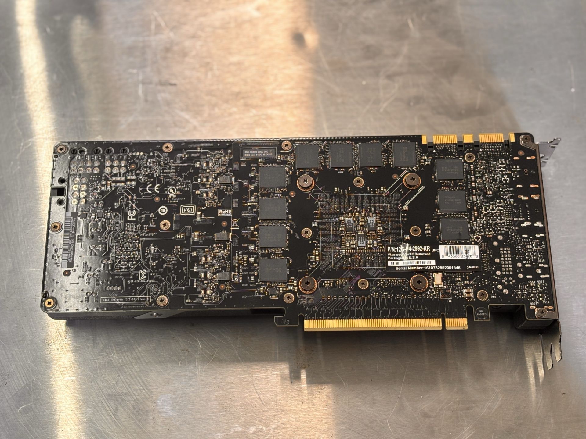 Nvidia Titan 12G-P4-2990-KR Graphics Card - Image 2 of 5
