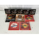 Misc Guitar Accessories including GHS Bass Boomers Roundwound 45-95 Light, GHS 45-130, Gibson J-200