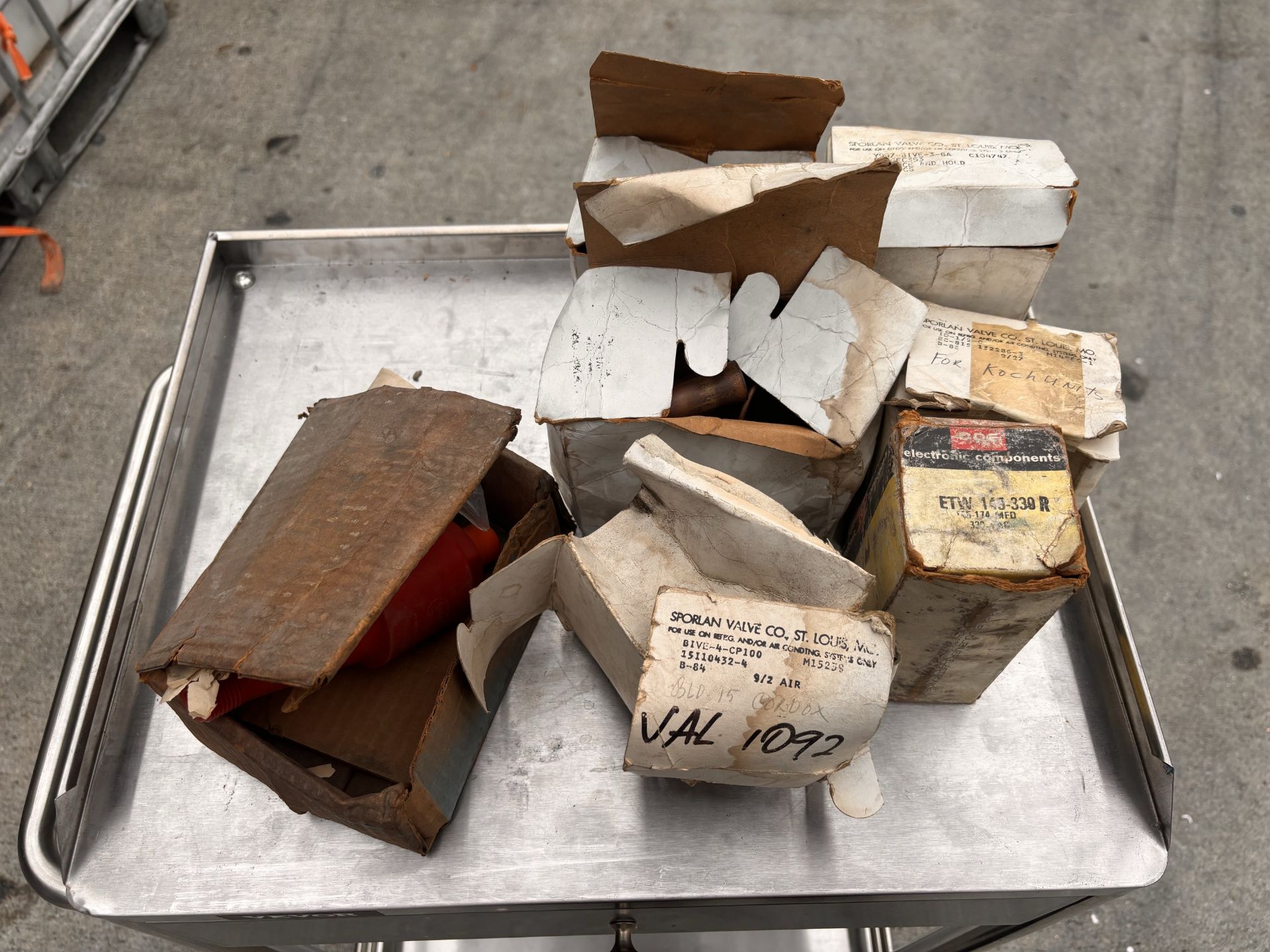 NOS HVAC & Industrial Parts Bundle: Sporlan BIVE/IVE Expansion Valves, John Crane Separator, CDE Cap