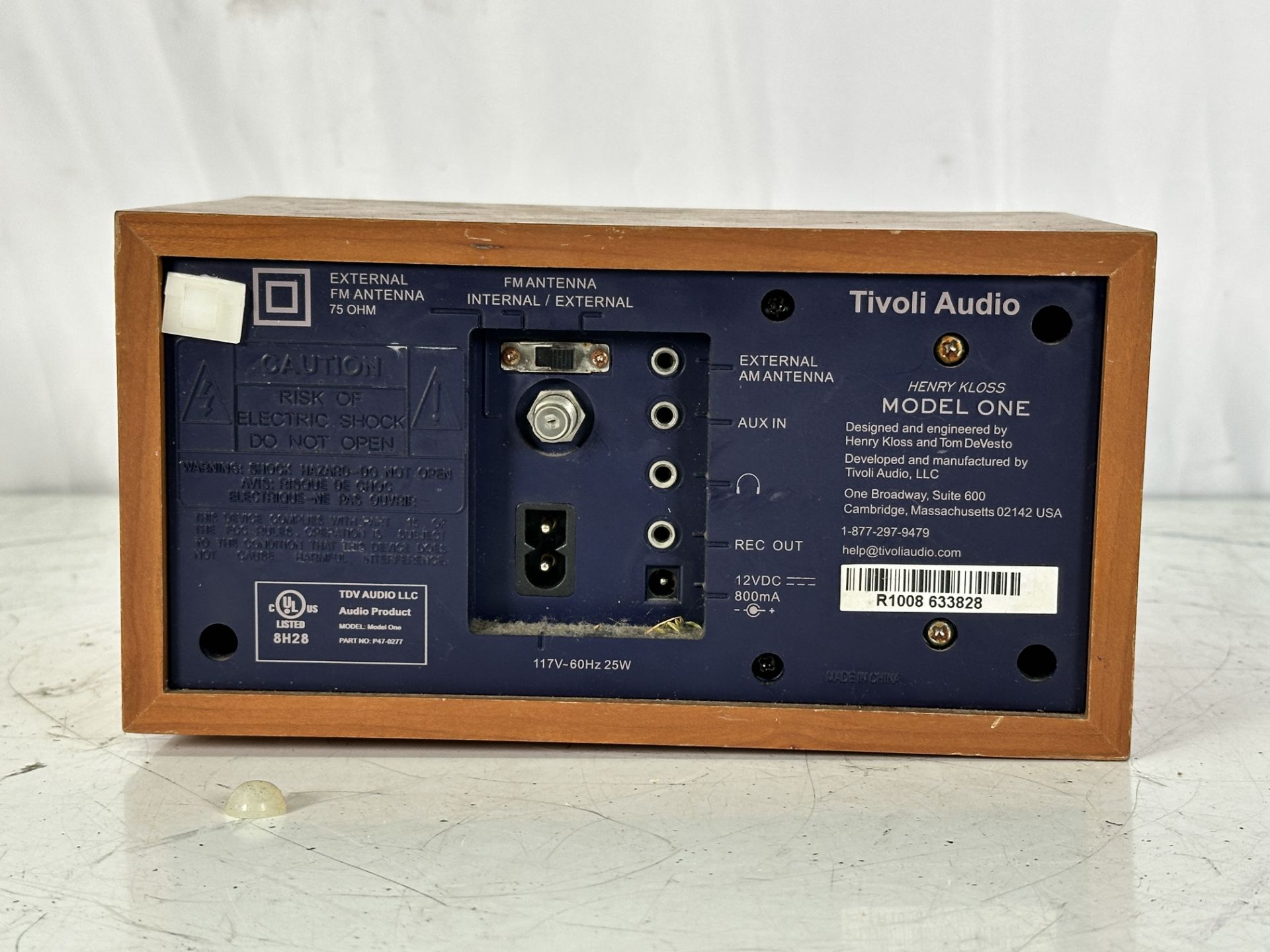 Tivoli Audio - Model One BT - Bluetooth AM/FM Radio - Image 2 of 2