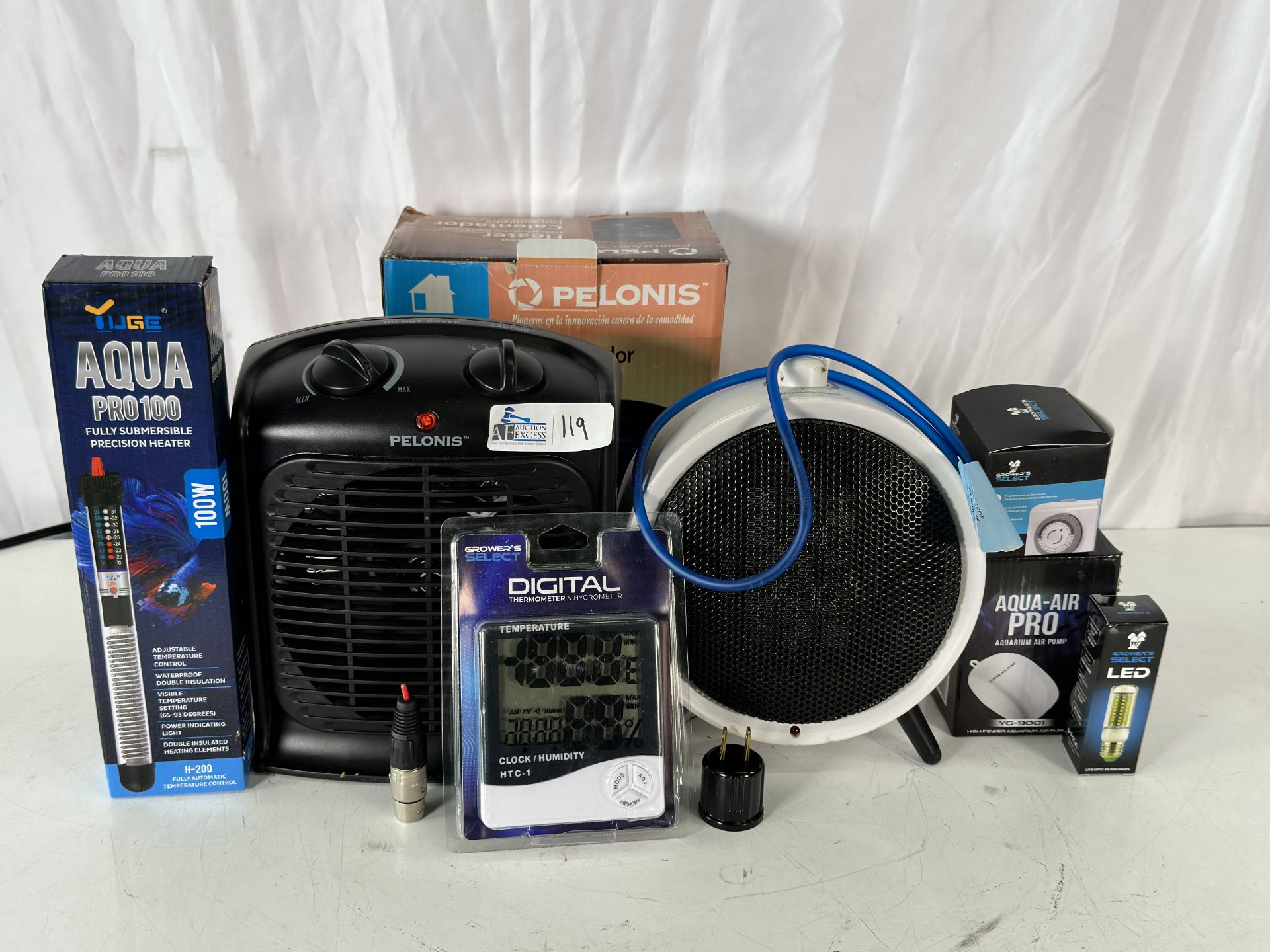 Lot of 2 Room Heaters Honeywell and Pelonis