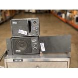 Lot of 2 Anchor Audio: Anchor Audio AN-1000x Monitor + Anchor Portable Powered Monitor Speaker PA Am