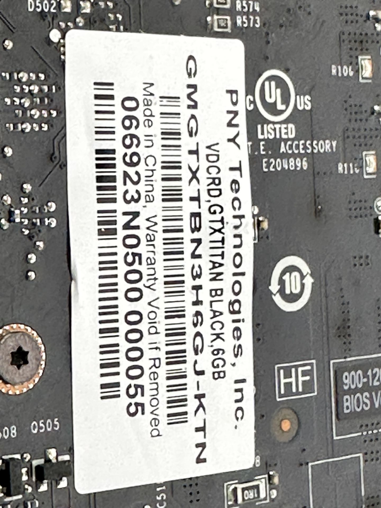 Nvidia Geforce GTX Titan 6GB Graphics Card - Image 5 of 5