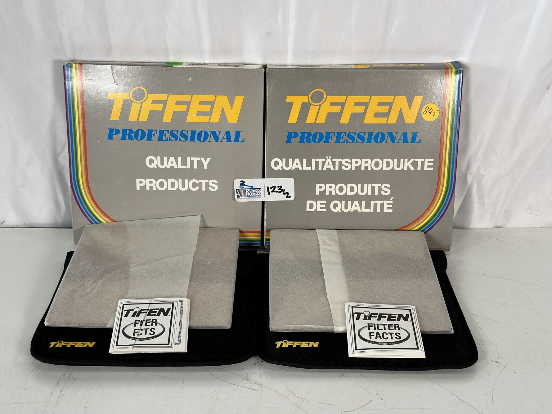 Lot of 2 Tiffen 6.6x6.6 Warm Soft/FX 4 & 5 Cinema Filters NOS Matte Box Arri