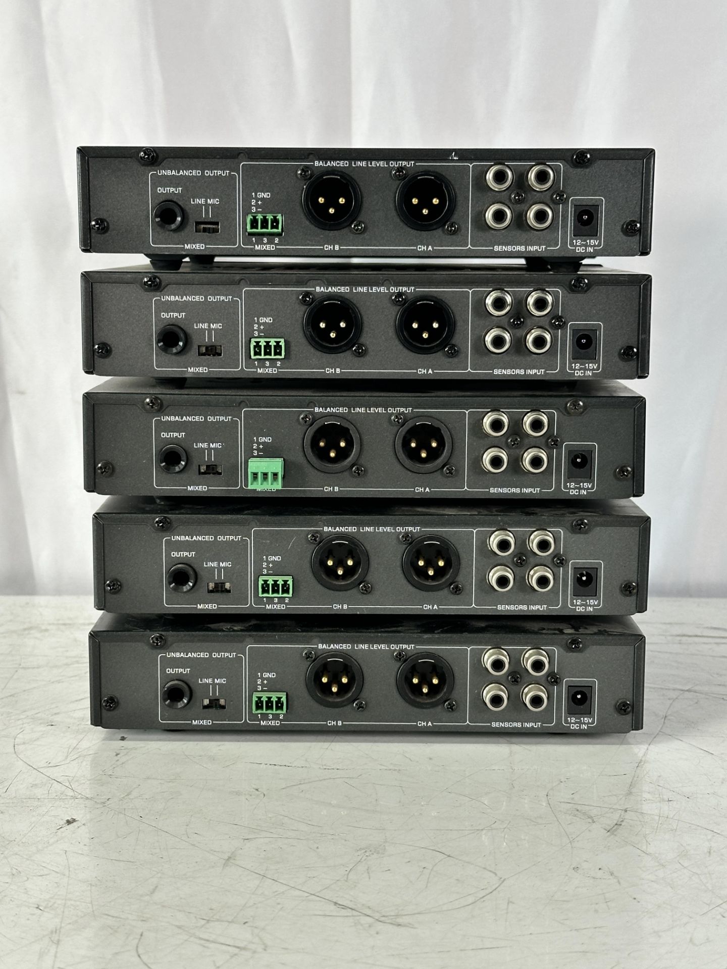 Lot of 5x TeachLogic Voicelink II Wireless Receivers w/ 5 TeachLogic Mics - Image 2 of 2