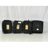 Lot of 4 Petrol Camera Bags