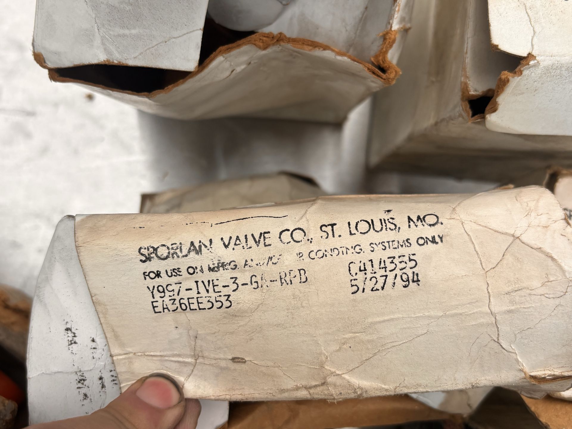 NOS HVAC & Industrial Parts Bundle: Sporlan BIVE/IVE Expansion Valves, John Crane Separator, CDE Cap - Image 7 of 15